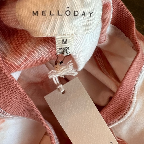 MELLODAY TIE DYE PULLOVER NEW SIZE MEDIUM - Picture 7 of 7